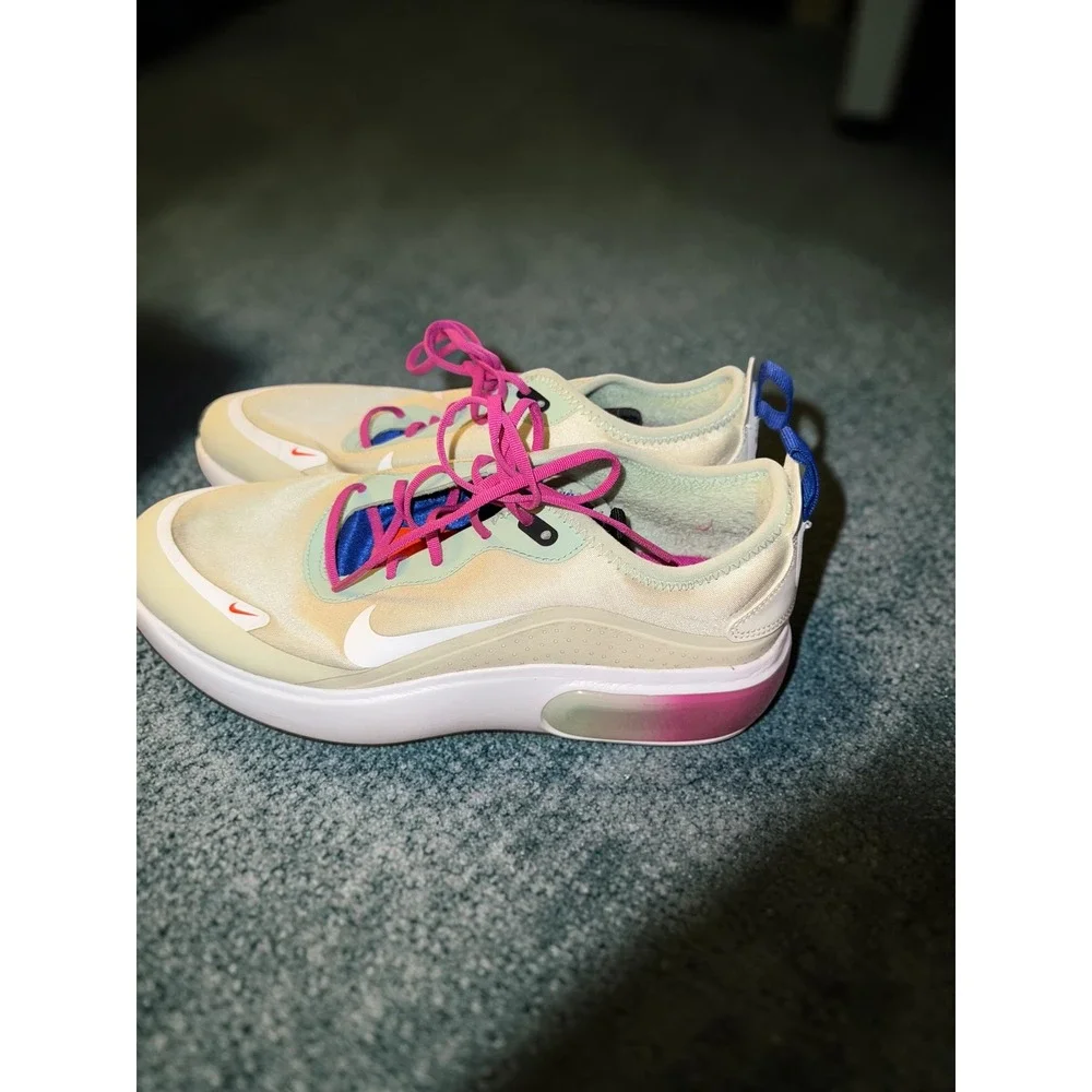Nike Air Max Dia Women Running Shoes Pale Ivory Magic Flamingo CI3898-200 Size 6